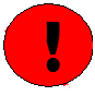 Red exclamation mark