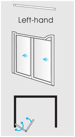 1 x Bi-fold door