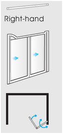 1 x Bi-fold door