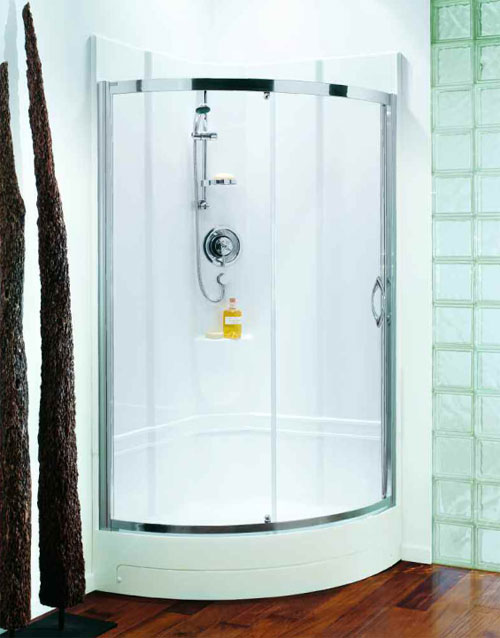 Coram 950 Quadrant One Piece Shower Pod Spacious Self Contained Coram 950 Quadrant One Piece Shower Pod