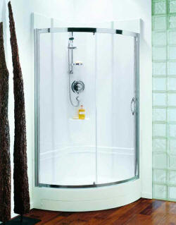 Coram leak free shower pods