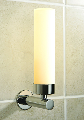 Bathroom Wall Lighting on The Tube Wall Light The Tube Bathroom Wall Light Features A Stylish