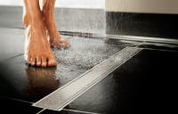 Aquadec Linear 2 wet room shower floor flormer