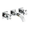 Bristan Moloko 3 hole wall mounted basin mixer tap