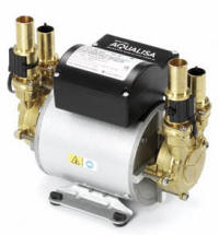 Aqualisa Mach 2.5 bar twin shower pump