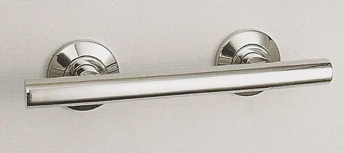 Straight stainless steel grab rail for the bathroom