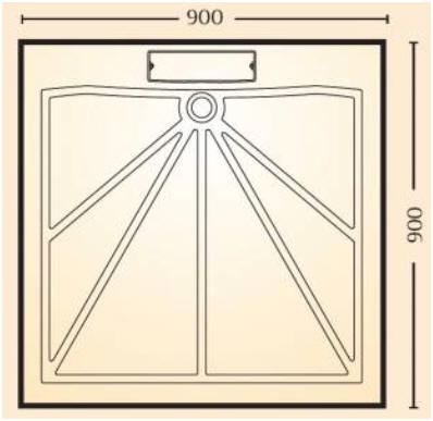 Mendip low level shower tray MD1