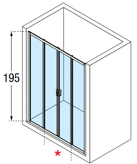 Novellini LUNES 2.0 2A diagram 1