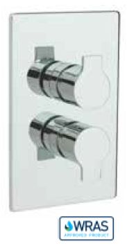 Tremercati GECO concealed thermostatic shower valve with diverter