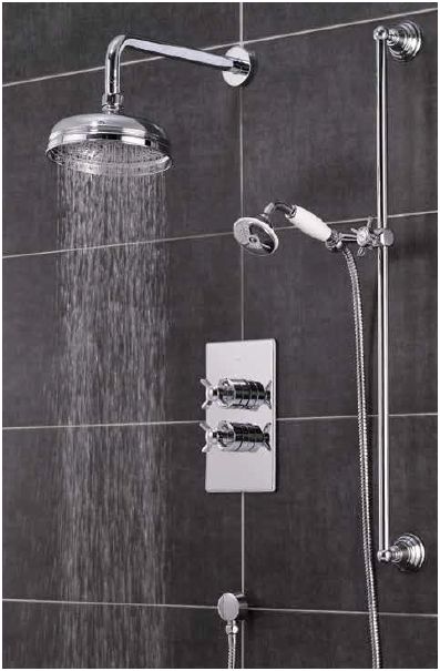Tremercati IMPERIAL shower set up example