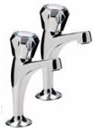 CAPRI COLLECTION of kitchen brassware with options for levers and crossheads mono kitchen sink mixer