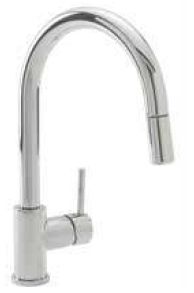 PLUTO-LITE SINK MIXER - Single lever mono sink mixer with pull out spray