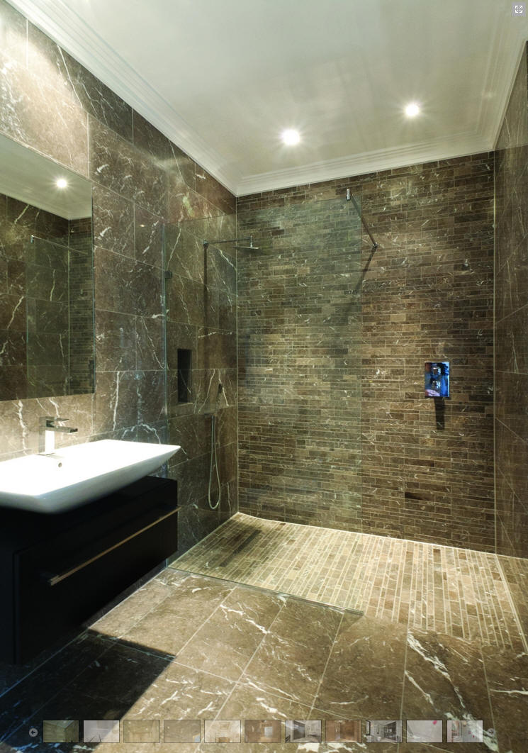 Ideas and images to help you design your wet room shower 1