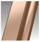 Brushed Red Gold frame option