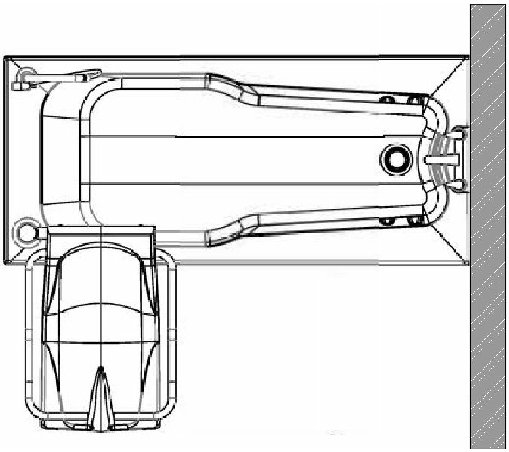 COMFORT CARE BATH panel option 3 for peninsula installation