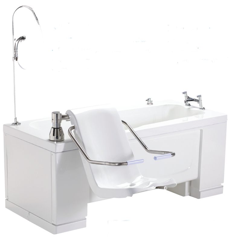 COMFORT CARE BATH with powered lift and traverse seat