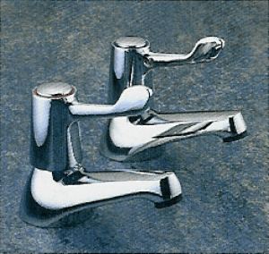 Bristan Bath taps with 3" Lever